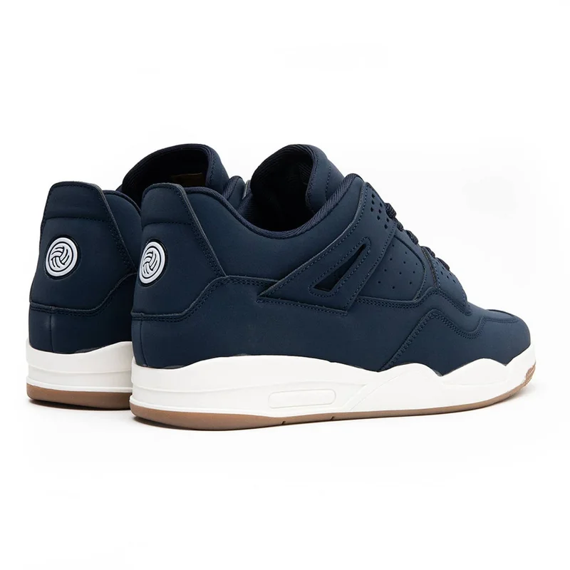 Bacca Bucci Blue Ultraforce Mid-Top Retro Fashion Athletic Sneakers for Men | Best Price UAE
